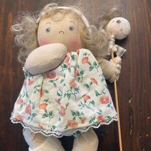 Jan Shackelford original cloth doll.